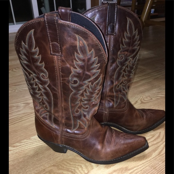 Laredo, Madison Leather Cowgirl Boots, 8.5M 😍 - Picture 5 of 7